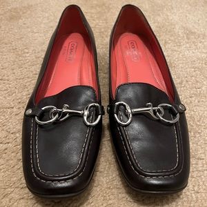NWOT Coach loafers size 8 (chocolate brown)